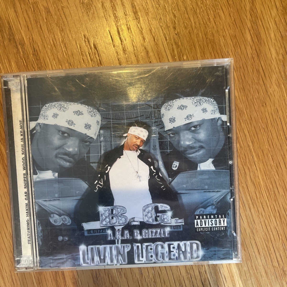 Livin' Legend by B.G. 2 Double CD Southern Rap OOP Cash Money