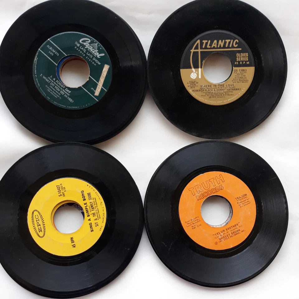  90 винтажных пластинок 60-70-х соул R&B блюз в очень хорошем состоянии плюс очень хорошем состоянии 45 об/мин - Изображение 3 из 4
