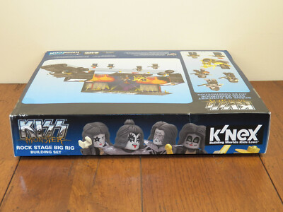 Kiss K'nex Rock Stage Big Rig Stanley Simmons Ace Knex Building