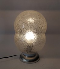 ♥ LAMPADA DA TAVOLO VINTAGE BILOBO TOBIA SCARPA MURANO SPACE AGE DESIGN ANNI 70