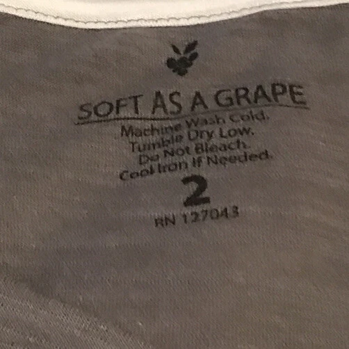 Cleveland Cavaliers женская рубашка 2 X мягкий как виноград серый NBA новый с Ярлыками - Изображение 4 из 4