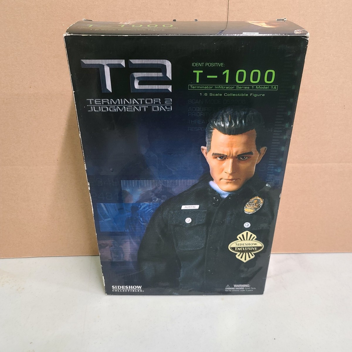SIDESHOW EXCLUSIVE 1/6 T2 TERMINATOR 2 JUDGMENT DAY (T-1000