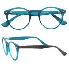 Women Round Retro Eyeglass Frames Multicolor Nerd Men Classic Glasses Full Rim
