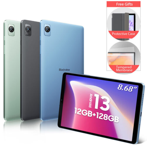 Blackview Tab 60 Tablette Android 13 8,68" 4G LTE 12Go RAM 128Go ROM 6050mAh 8MP - Afbeelding 1 van 14