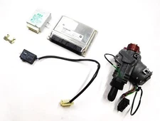 01 BMW Z3 E36 2.5L M54 ECM EWS ENGINE CONTROL MODULE IMMOBILIZER KEY LOCK SET