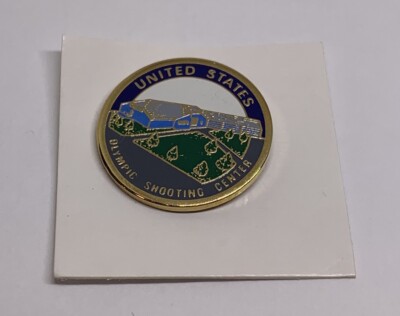 United States US Olympic Shooting Center Lapel Pin (182)