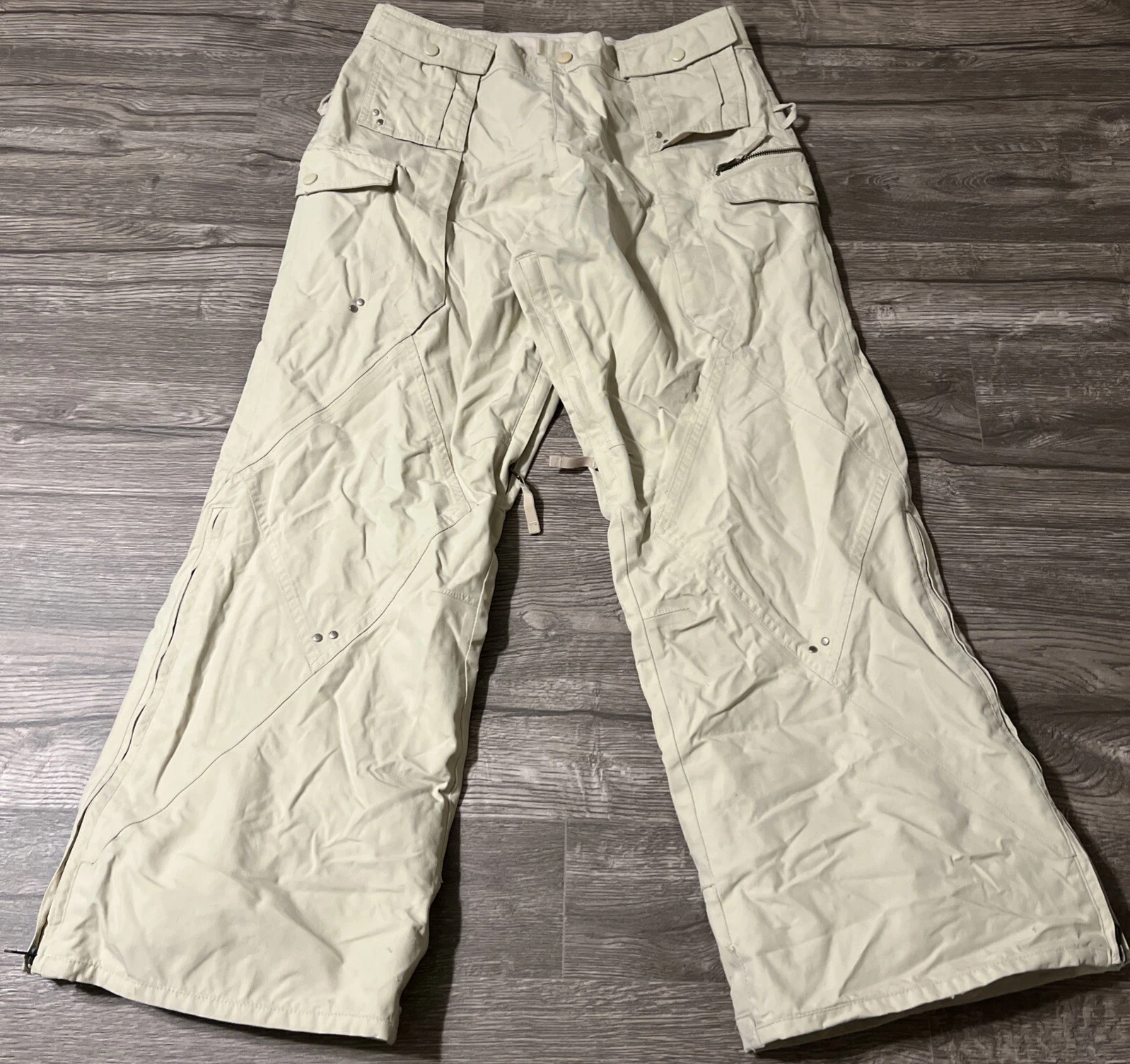 burton stretch insulated waterproof cargo pocket pants