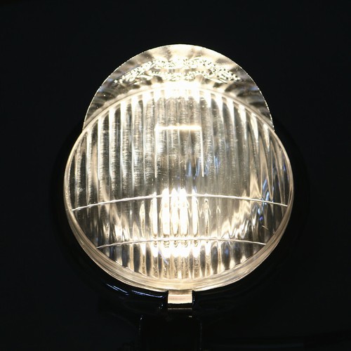 5.5" Motorcycle Lamp Headlight Cruiser Chopper For Cafe Racer Bobber Rat CB - Foto 5 di 6