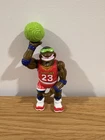 Vintage 1991 TMNT Slam Dunkin Don 4"  Basketball Bulls 23 Jordan Ninja Turtles