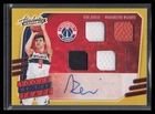 Deni Avdija Rookie Patch Auto 20-21 Panini Absolute #TT4-DAV Tools of Trade /199