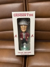 PAUL “BEAR” BRYANT Alabama Crimson Tide Bobblehead - RARE VINTAGE NEW IN BOX