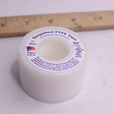 Taegaseal Taega Tech Tape PTFE 1'' Wide x 600'' Long