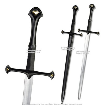 Medieval Crusader Chivalry Knight's Arming Sword with Scabbard Movie Replica