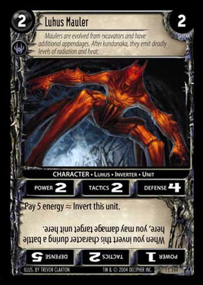 Luhus Mauler - Incursion - Wars TCG