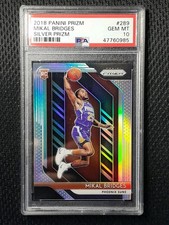 2018-19 Panini Silver Prizm #289 Mikal Bridges RC Rookie PSA 10 GEM MINT