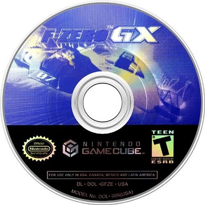 GAME CUBE F-Zero GX (2003) **DISC ONLY (Great Shape)** nintendo