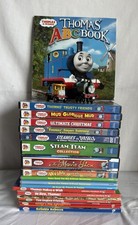 Thomas The Train  Friends Bundle: 2 Trains / 15 DVD Lot / 10 Books Story Reader