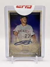 Trevor Story RC  On Card AUTO 2016 Topps Five Star #FSA-TS Rockies