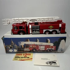 Sunoco 1995 Collector's Edition Aerial Tower Fire Truck Marcus Hook 94 Ladder