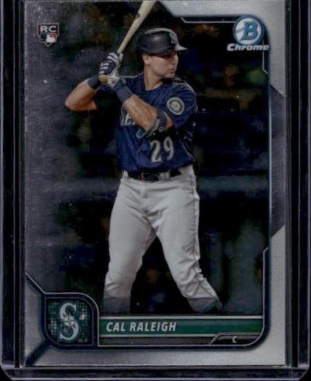 2022 Bowman Chrome #51 Cal Raleigh (C)