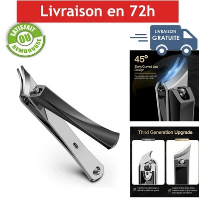 Coupe-ongles incarnés FERYES lame incurvée acier inoxydable - Photo 1/4