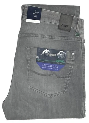 Pioneer Eric Stretch Megaflex Jeans light grey used 16161.6713.9844 1.Wahl - Bild 1 von 4