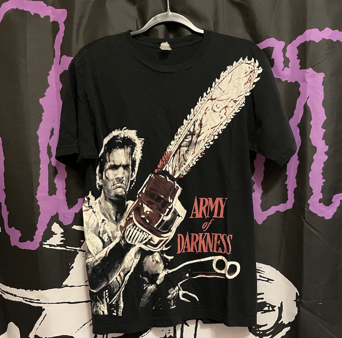 Army of Darkness subway print all over shirt medi… - image 1