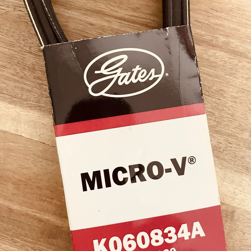 Correa de transmisión serpentina cable aramida micro-V Gates K060834A para Ford Focus 00-04 Foto 2 de 4
