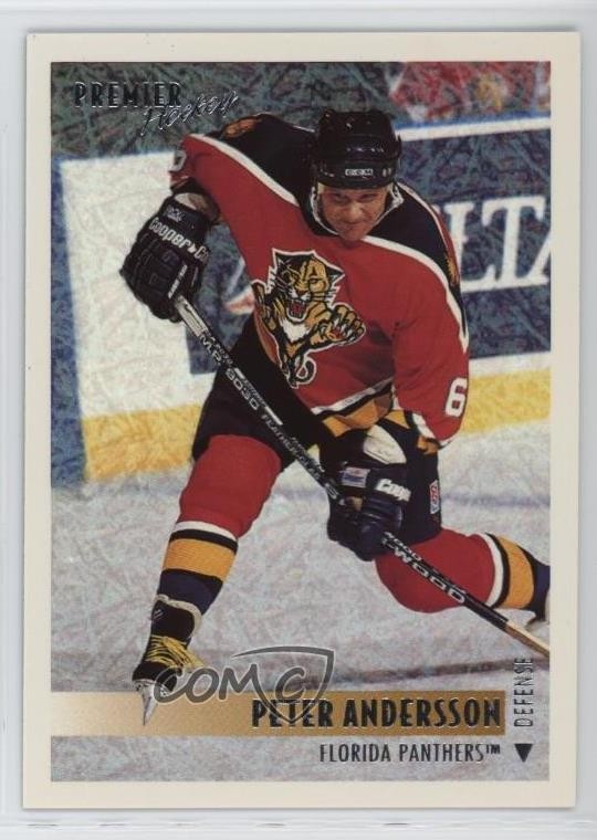 1994-95 O-Pee-Chee Premier Special Effects Peter Andersson #212 13h2