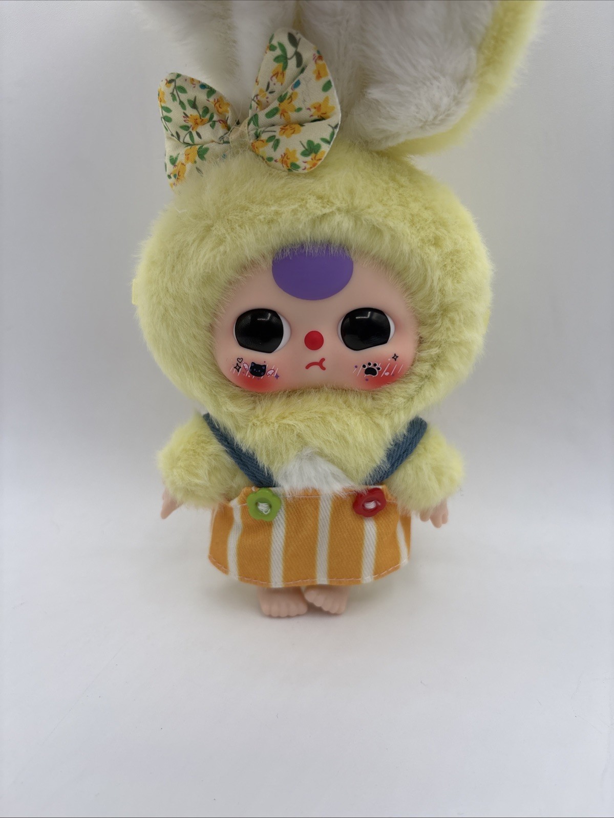 Baby Three Macaron Cute Bunny plush - Confirmed -  Yellow Rabbit