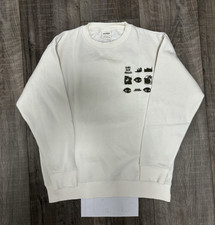 Pull&Bear Herren Strickpullover Weiß Gr. M R...