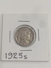 NO RESERVE 1925-S San Francisco Indian Head Buffalo 🦬 Nickel 5C Semi-Key Date