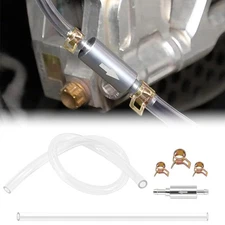 Tube Bleeding Motorcycle/Car Clutch Brake Bleeder Hose One Way Valve Tool Kit