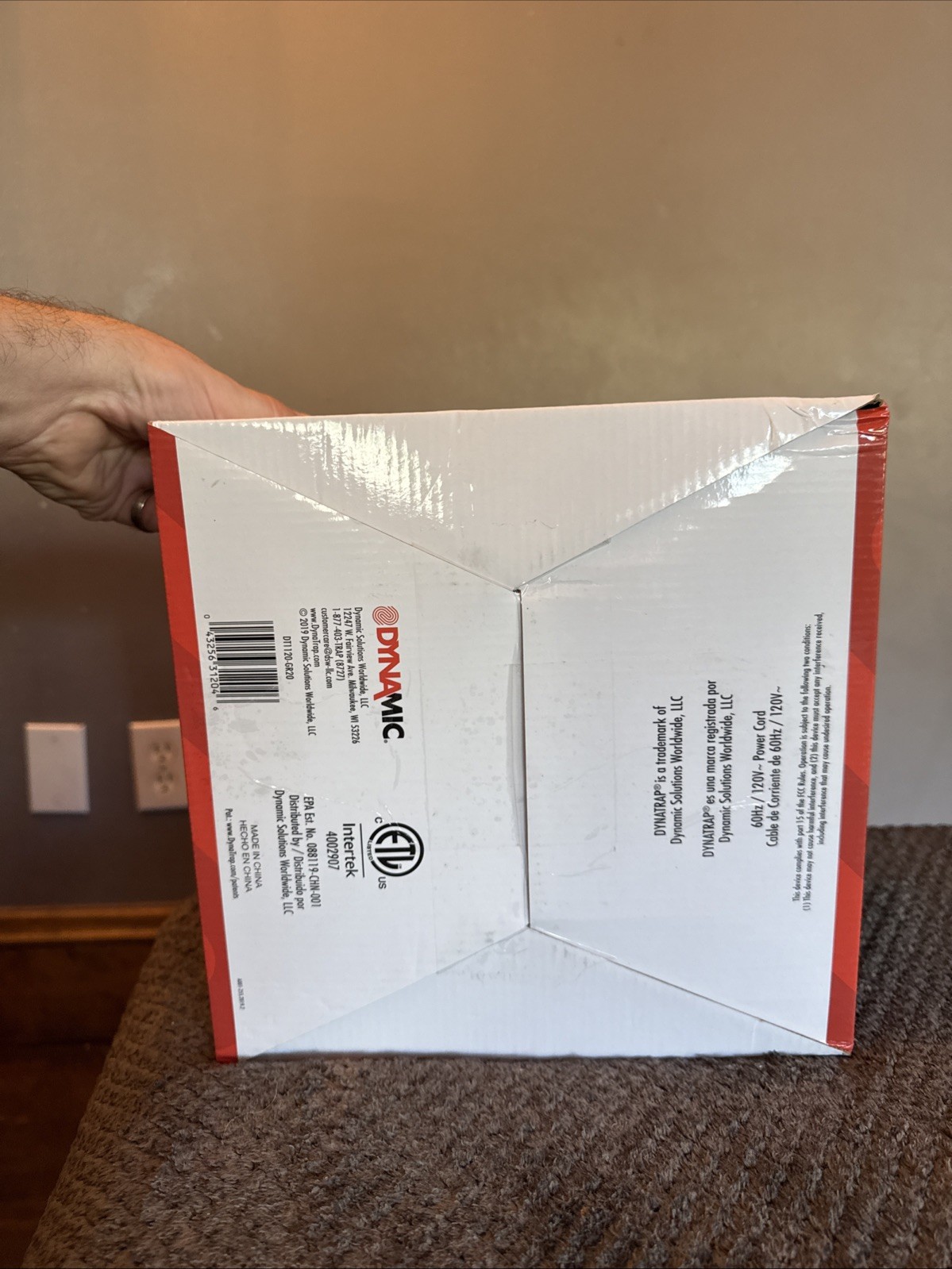 Dynamic Dyna Trap Insect Trap Outdoor DT1120-GR20 Green 1/2 Acre Coverage New