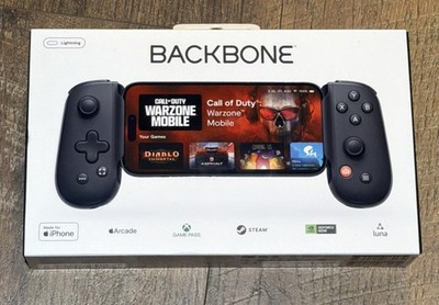 BACKBONE One Mobile Gaming Controller for iPhone 14 & Older (Lightning) 2nd Gen