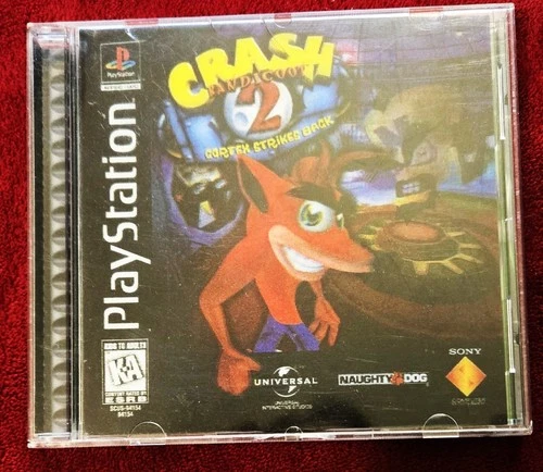 Crash Bandicoot 2 Cortex Strikes Back PlayStation 1 PS1 Lenticular Holograph