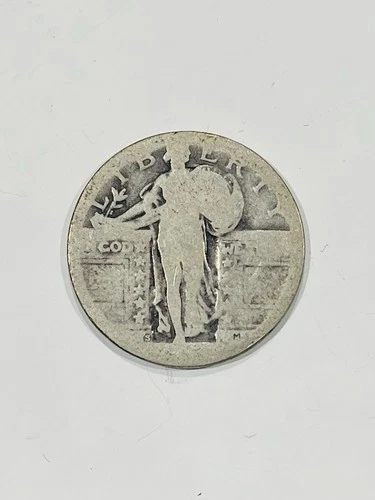 1917-1930 S United States Standing Liberty Quarter Silver Unknown Date Coin