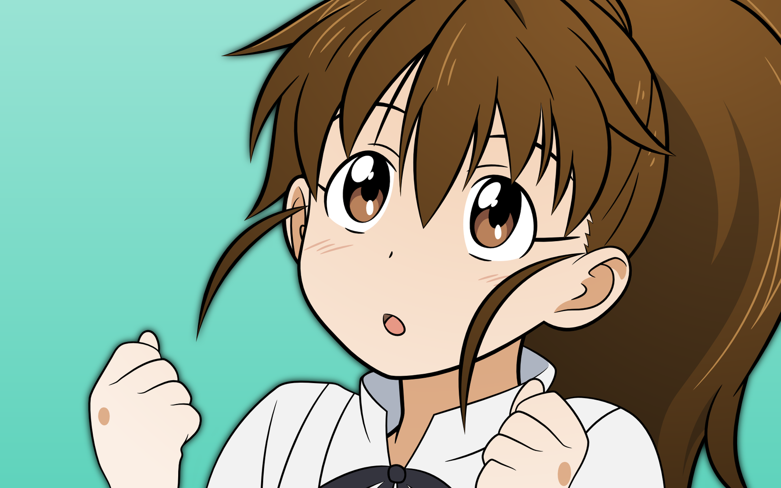 Anime Working Girls Playmat Desk Mat 24x14in Stitched Edge Taneshima Design