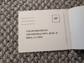 Metal Fighter Nintendo NES Color Dreams Instruction Manual Booklet Registration