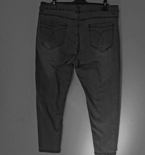 Pantalón vaquero elástico combinado MOONSHINE 46-48-50-52-54-56 bielástico negro - Imagen 4 de 4