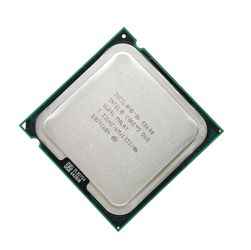 Intel Core 2 Duo E8600 3.33 GHz 1333MHz 6MB Dual-Core 775 Socket T PC Processor - Image 3 of 4