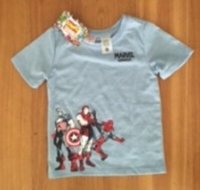 Marvel Comics T Shirt, size 2, blue, new, with label