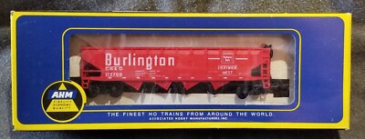 AHM 5272 G Roco BURLINGTON ROUTE 40' 41' Hopper CB&Q CBQ 172700 BLT 4-40 LNIB b