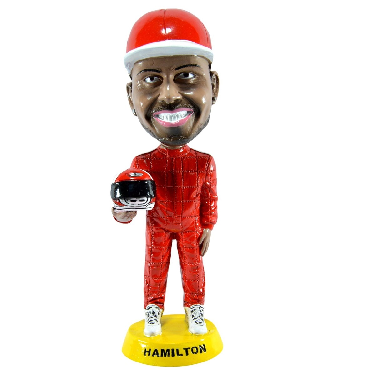 Lewis Hamilton Bobble Head Figure Collectible Doll New Racing driver