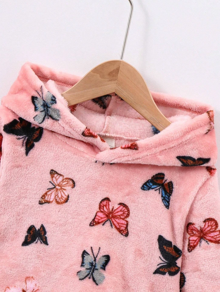 Conjuntos de Niñas Ropa Para Niña Pantalón Abrigo Sueter Sudadera de Invierno Foto 3 de 4