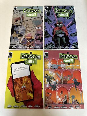 Survival Street #1-4 2022 4 Comic Book Lot - Dark Horse Complete