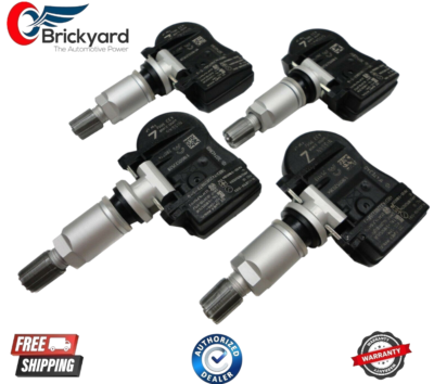 #ad New Complete Set 4 OEM Specs For Nissan TPMS Tire Pressure Sensors Service Kit Z $48.88