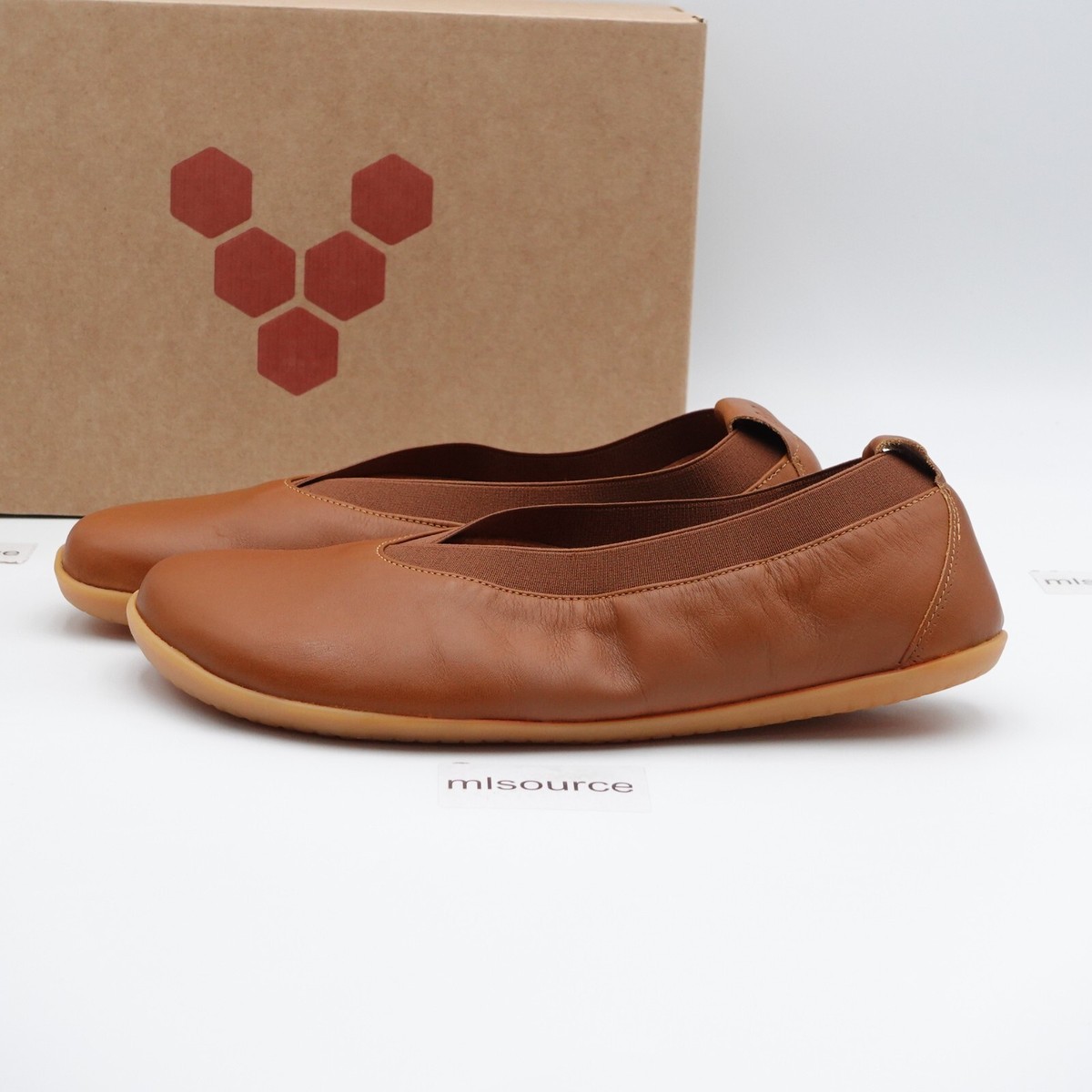 靴 VivoBarefoot Opanka Ballerina Womens 36 VivoBarefoot Opanka Ballerina Flats 201470-01 Obsidian Size