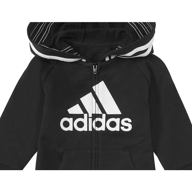 Tegenhanger Netto verraad Adidas Logo Baby One-piece Coveralls Jumpsuit 12M Girls | Black AM1000 |  eBay