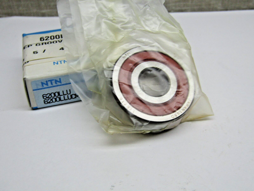 NTN 6200LLU 10 mm X 30 mm X 9 mm Sealed Bearing - Picture 3 of 4